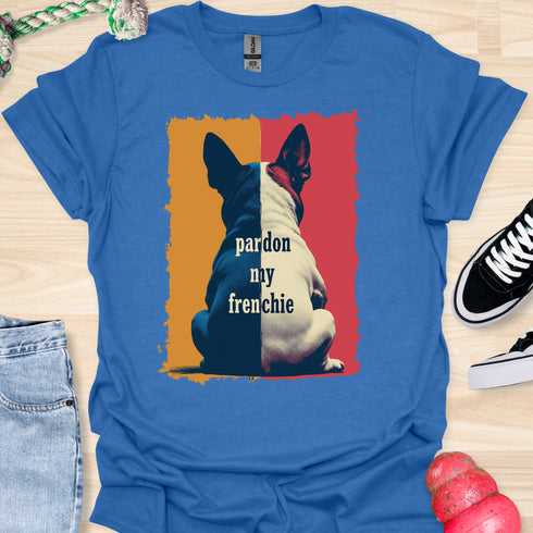 Pardon my frenchie - V8 - Duo Color Two T-Shirt